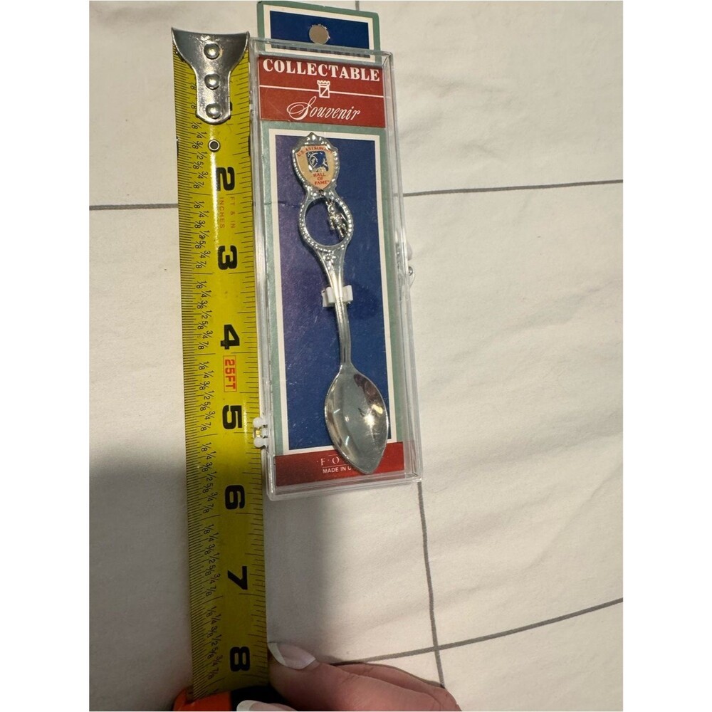 Collectable Souvenir Silver-Tone Spoon with Crest